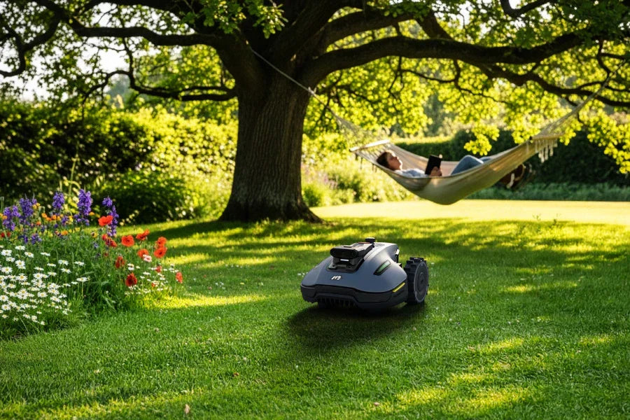 bedste robotplæneklipper til lille have