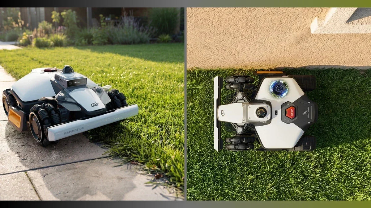 robotplæneklipper med kantklip