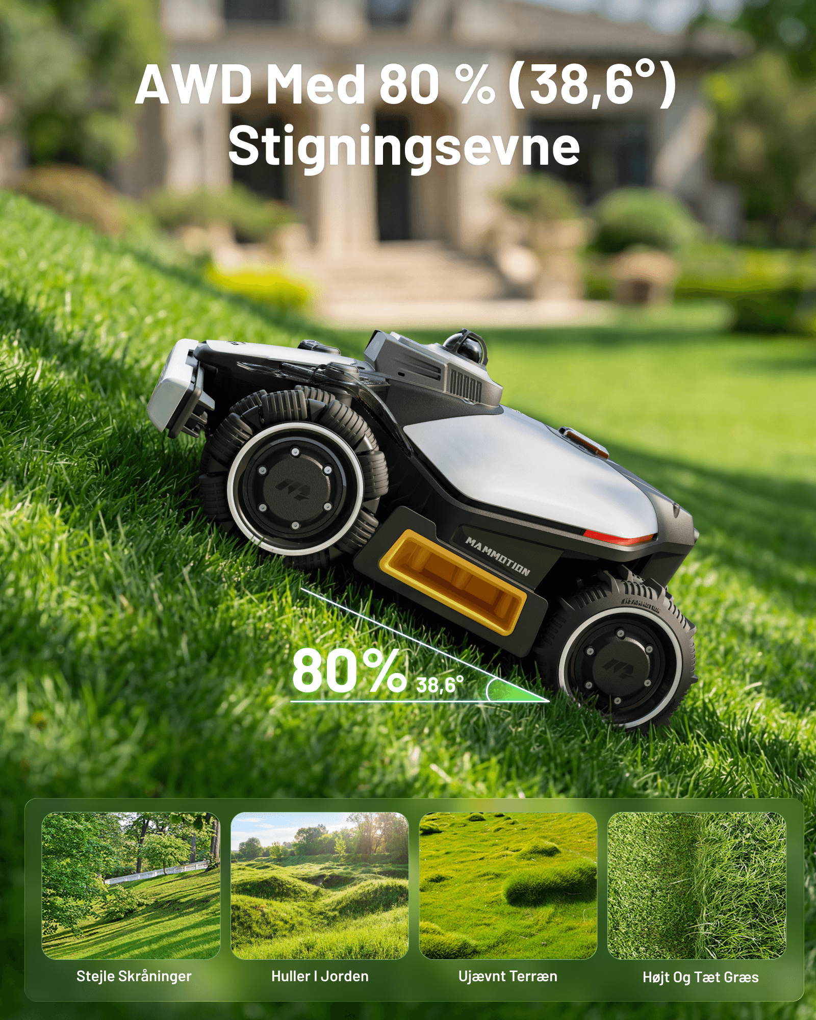 MAMMOTION LUBA mini 2 AWD 1500