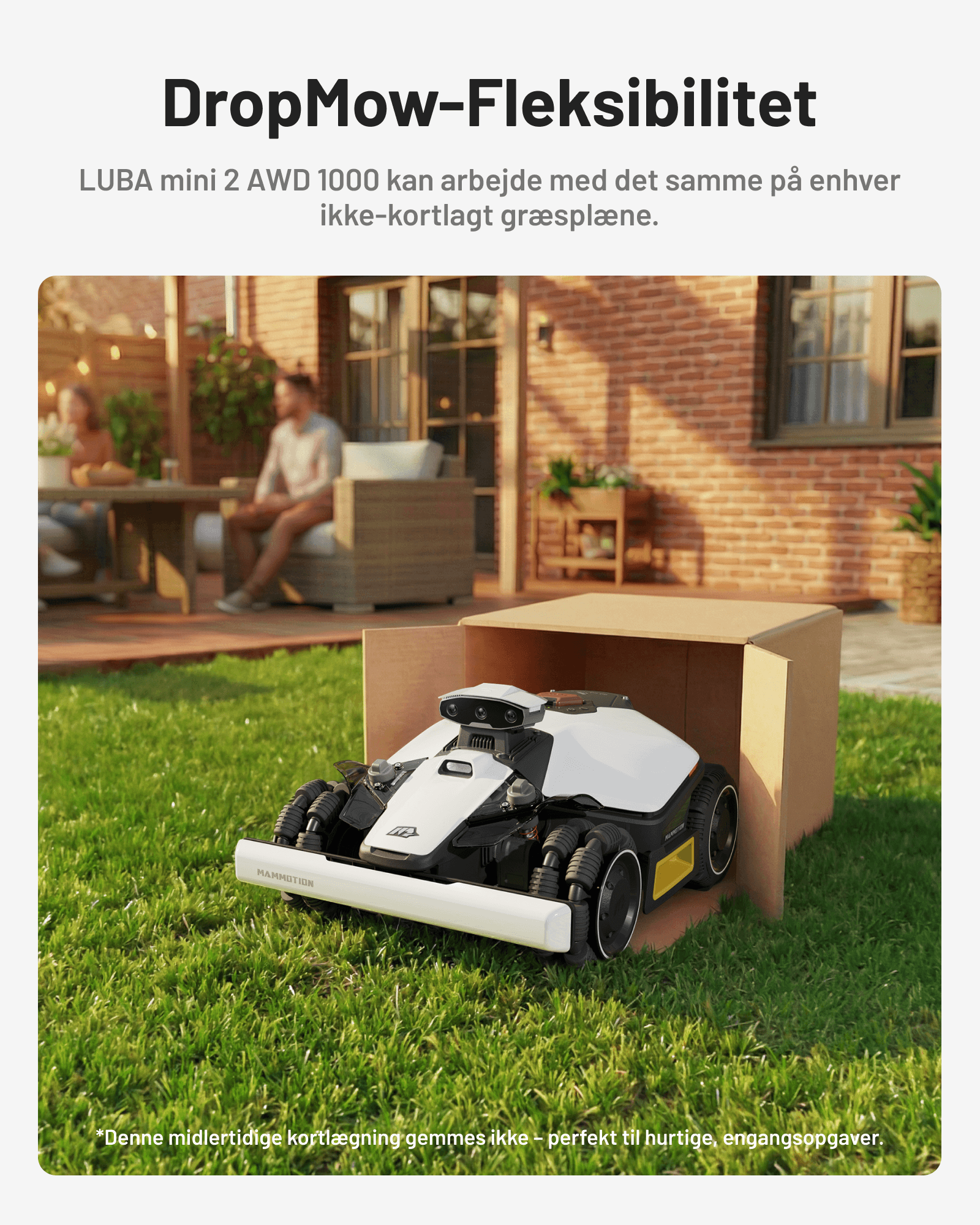 MAMMOTION LUBA mini 2 AWD 1000