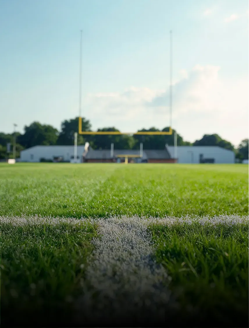 Sportsbane under stadionlys